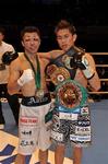 井岡一翔と八重樫東の試合